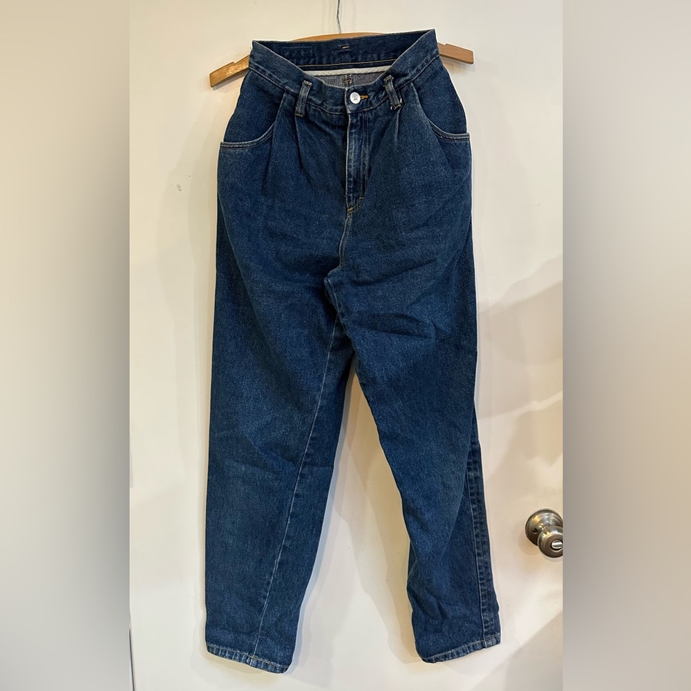 Patagonia Vintage High Waist Pleated Mom Jeans